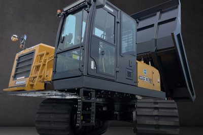 FOR HIRE MOROOKA MST130CR TRACKED ALL TERRAIN SITE DUMPER
