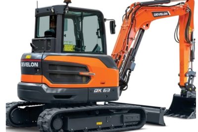 FOR HIRE DEVELON DX63Z-7 6.3T TRACKED EXCAVATOR