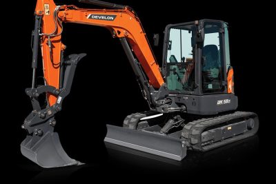 FOR HIRE DEVELON DX50Z-7 5T TRACKED EXCAVATOR