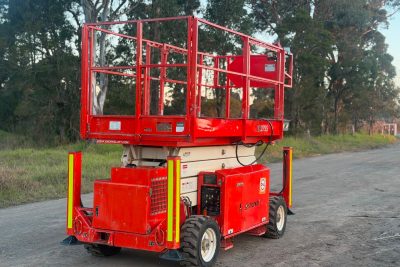 SNORKEL SR2755 V2 ALL TERRAIN DIESEL SCISSOR LIFT ELEVATED WORK PLATFORM EWP JLG