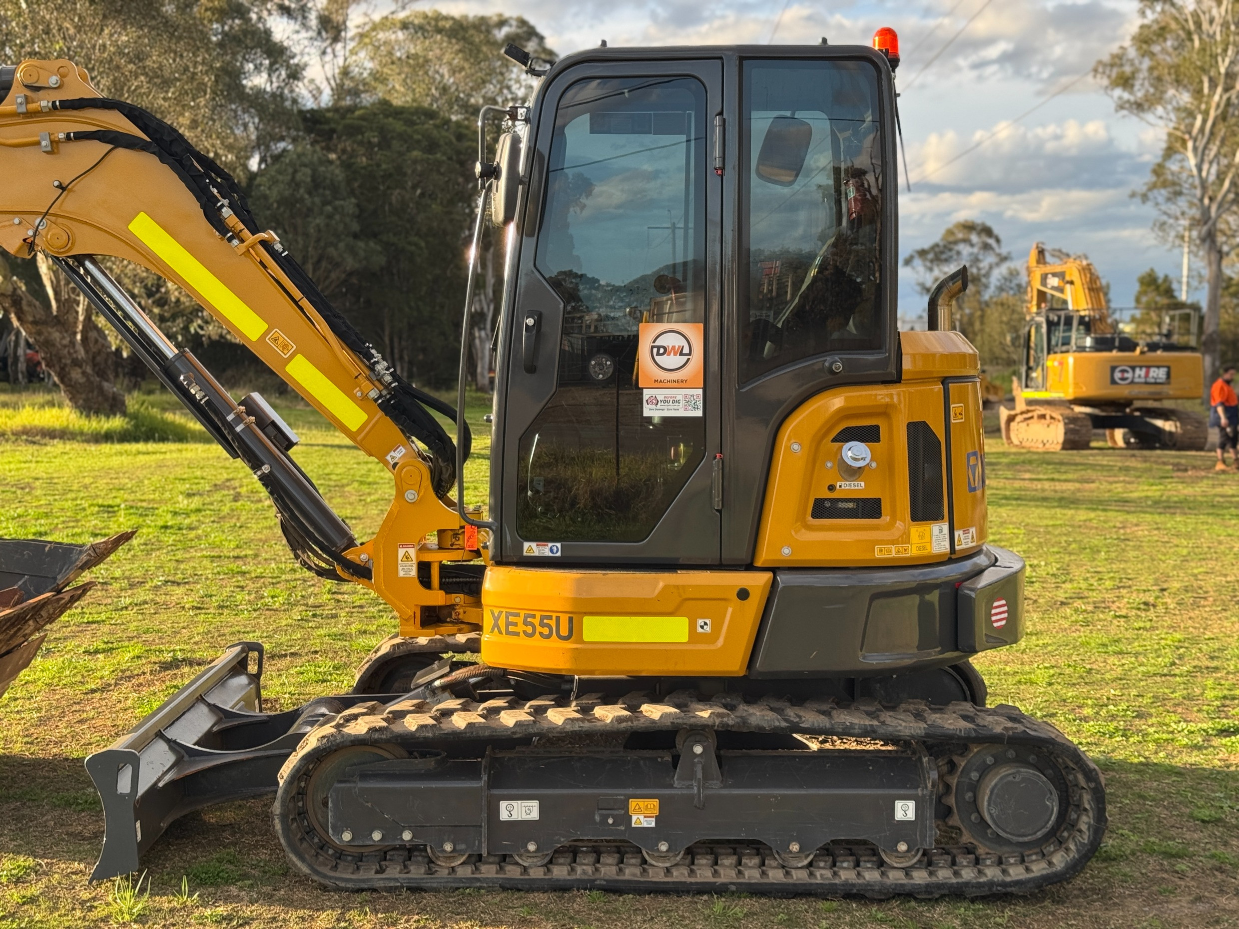 2024 XCMG XE55U 5.7T EXCAVATOR BOBCAT LOADER KUBOTA CATERPILLAR HITACHI KOMATSU XCMG CASE image 20