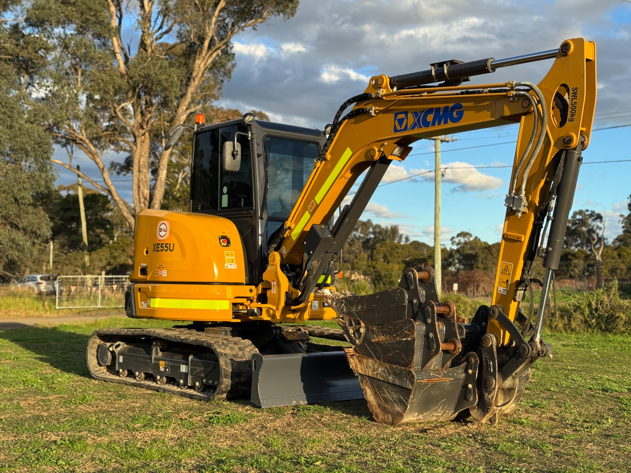2024 XCMG XE55U 5.7T EXCAVATOR BOBCAT LOADER KUBOTA CATERPILLAR HITACHI KOMATSU XCMG CASE image 23