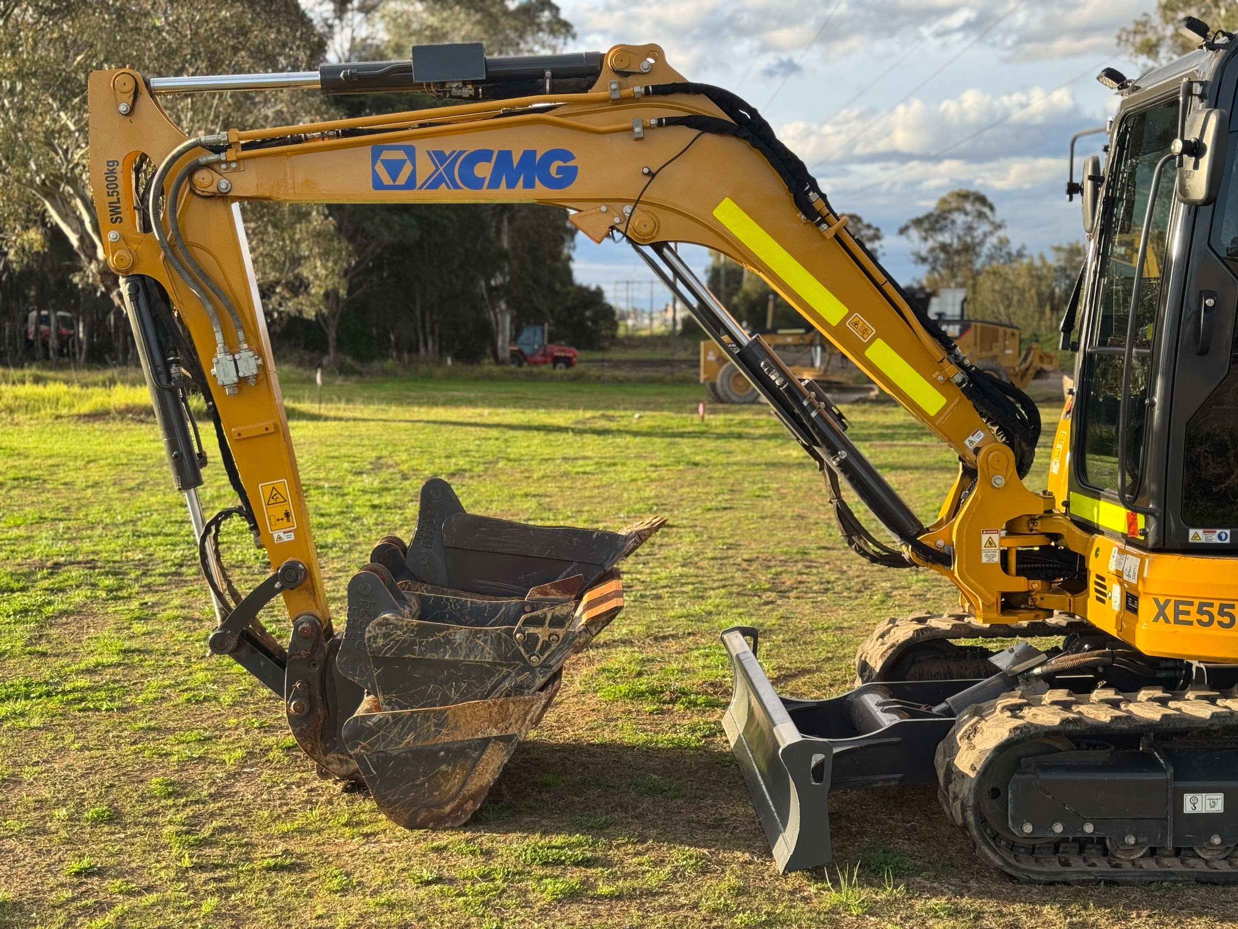 2024 XCMG XE55U 5.7T EXCAVATOR BOBCAT LOADER KUBOTA CATERPILLAR HITACHI KOMATSU XCMG CASE image 28