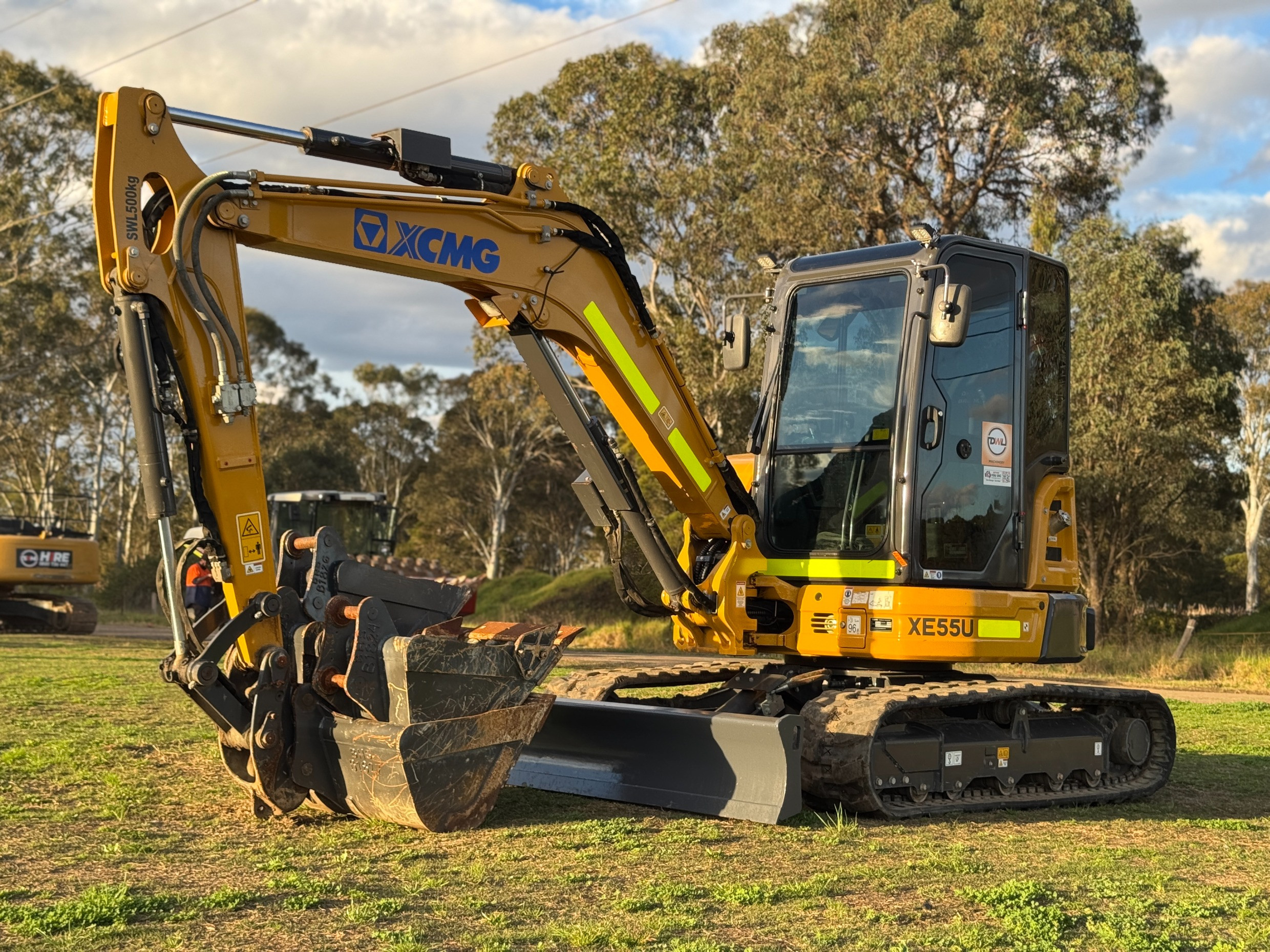 2024 XCMG XE55U 5.7T EXCAVATOR BOBCAT LOADER KUBOTA CATERPILLAR HITACHI KOMATSU XCMG CASE image 29