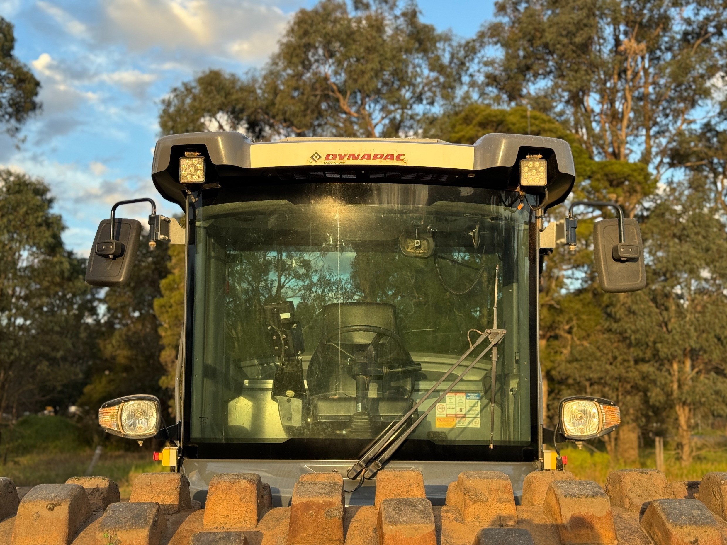 DYNAPAC CA5000D 16.5T PAD FOOT DRUM ROLLER COMPACTOR COMPACTION ROLLER AMMANN WACKER image 18