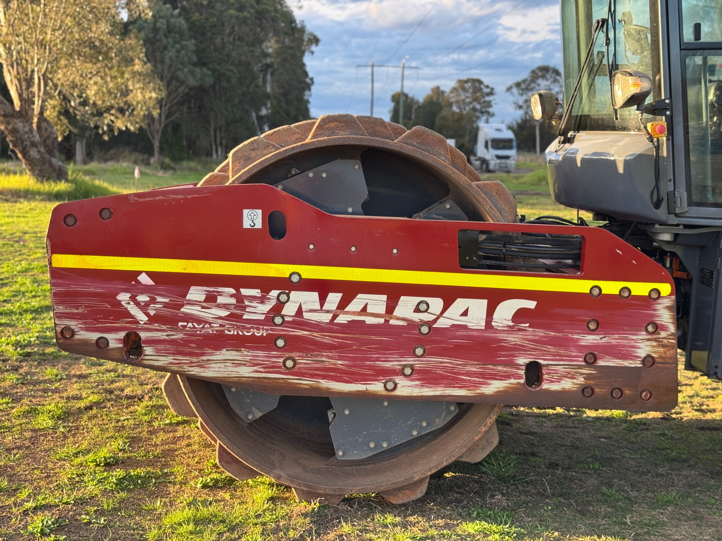 DYNAPAC CA5000D 16.5T PAD FOOT DRUM ROLLER COMPACTOR COMPACTION ROLLER AMMANN WACKER image 20
