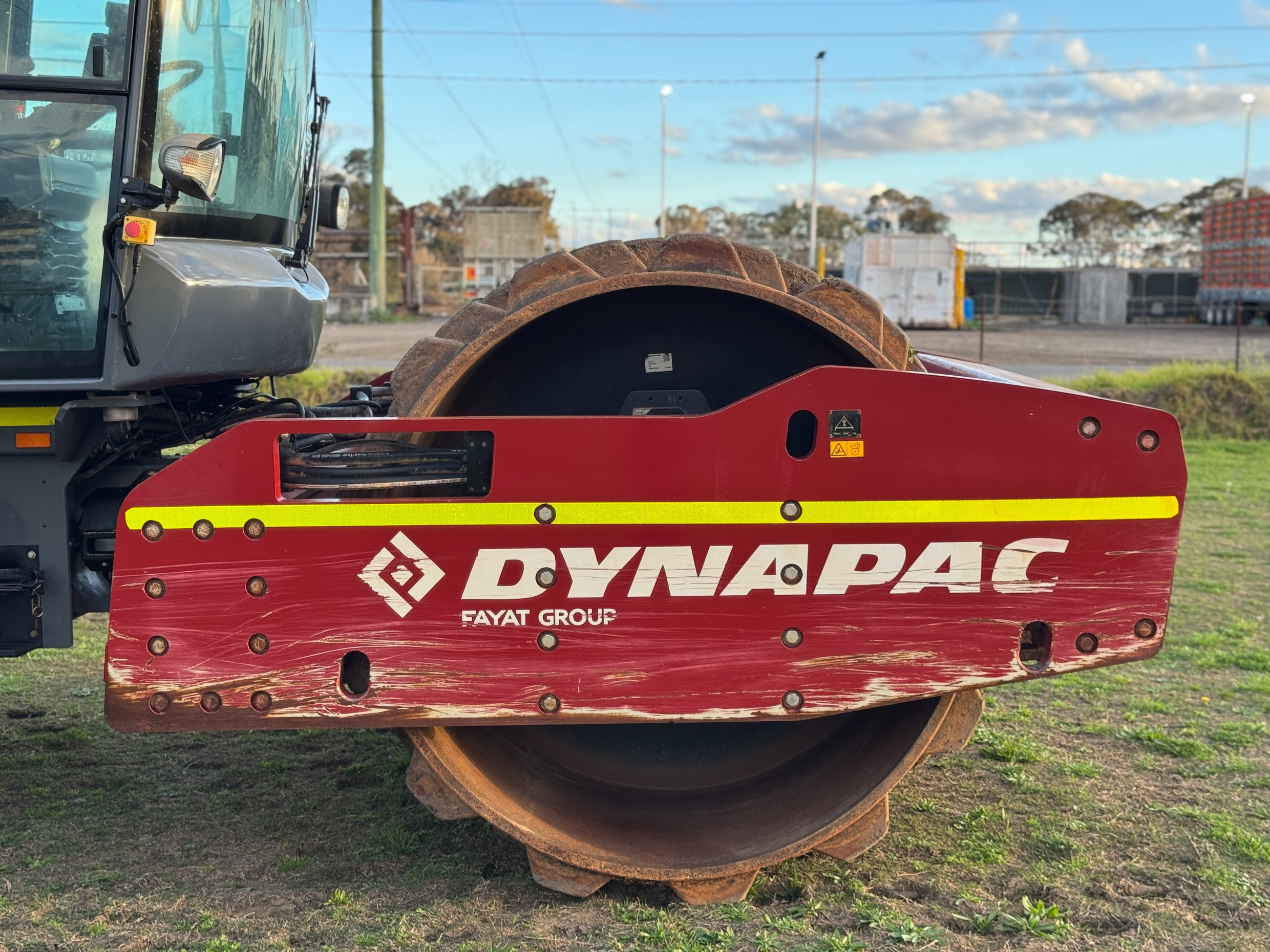 DYNAPAC CA5000D 16.5T PAD FOOT DRUM ROLLER COMPACTOR COMPACTION ROLLER AMMANN WACKER image 22