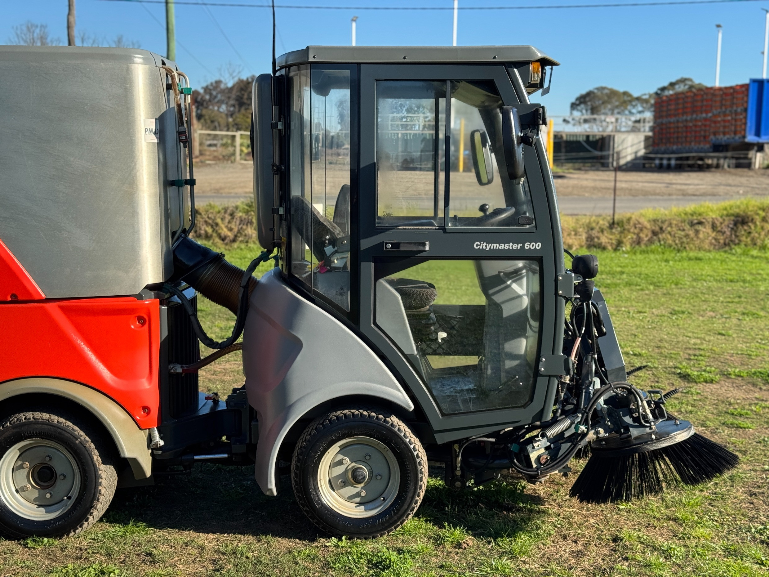 HAKO CITYMASTER 600 INDUSTRIAL STREET CAR PARK VACCUM SWEEPER MACDONALD JOHNSTON GREEN MACHINE image 21