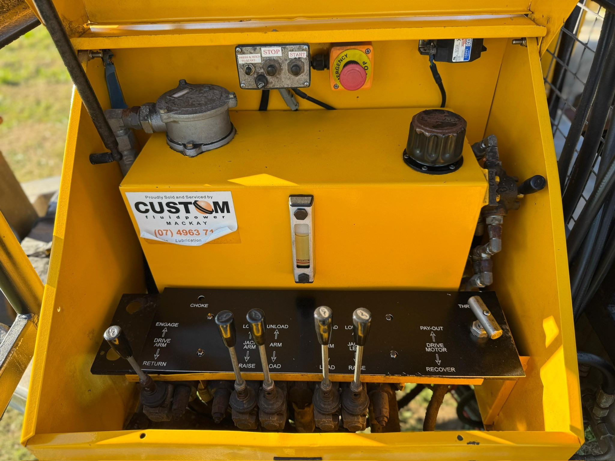 REDMOND GARY 6.5T SELF LOADING CABLE DRUM TRAILER image 11