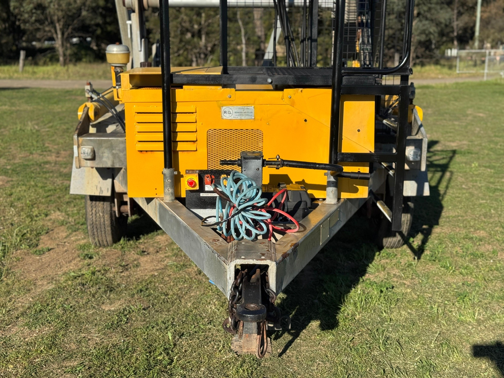 REDMOND GARY 6.5T SELF LOADING CABLE DRUM TRAILER image 17