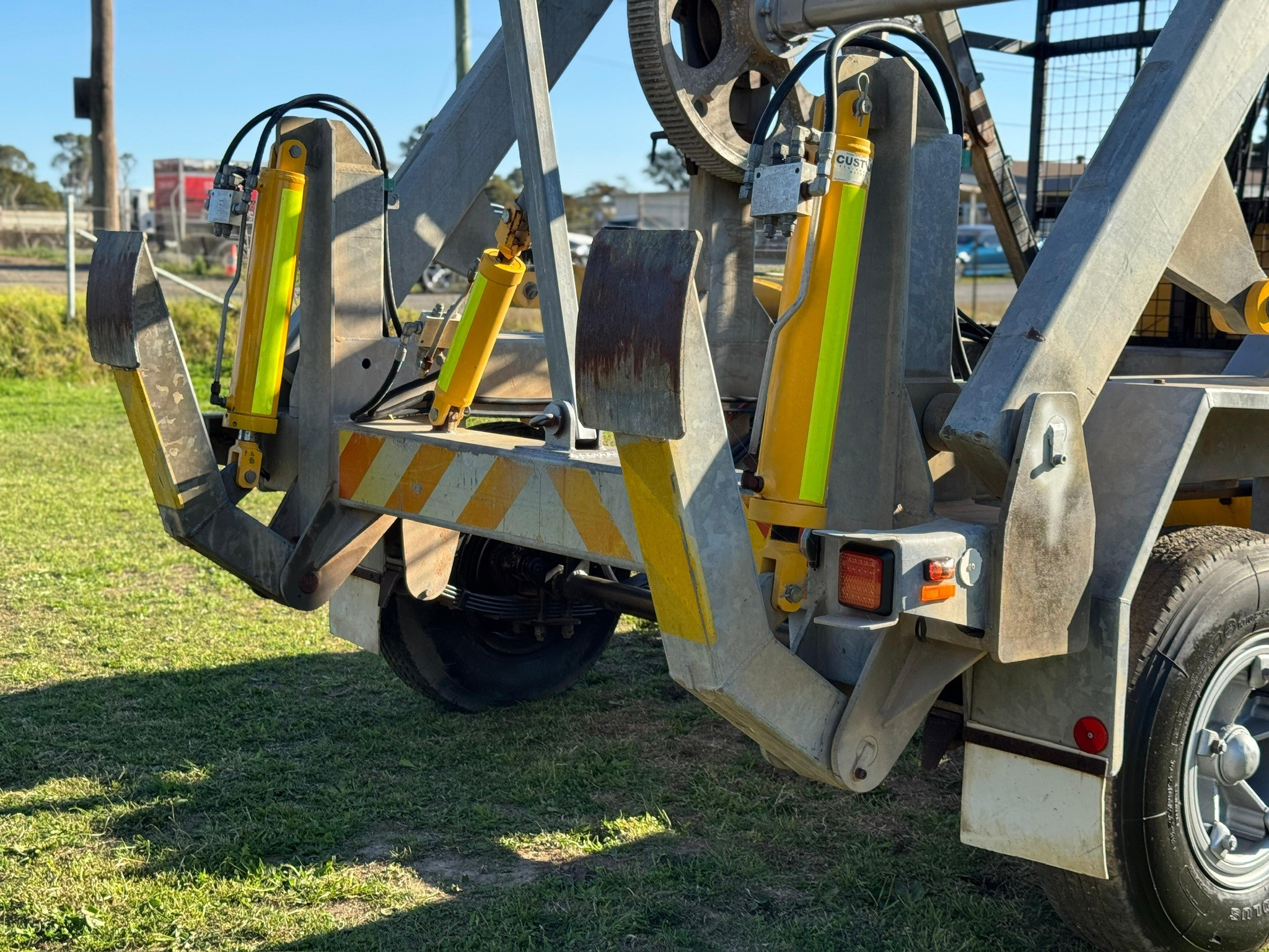 REDMOND GARY 6.5T SELF LOADING CABLE DRUM TRAILER image 8