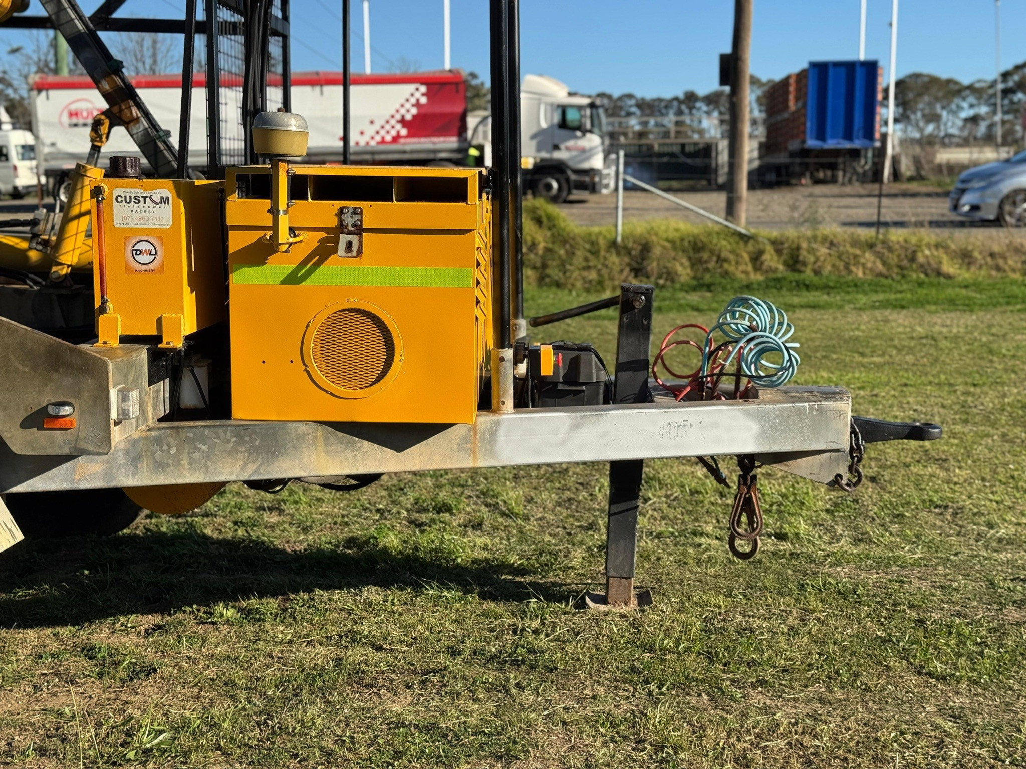 REDMOND GARY 6.5T SELF LOADING CABLE DRUM TRAILER image 16