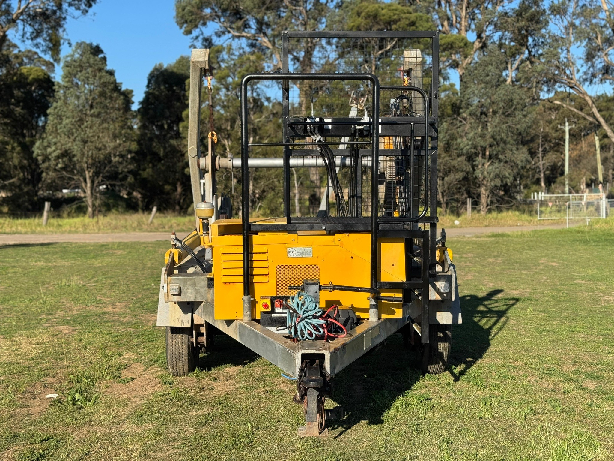 REDMOND GARY 6.5T SELF LOADING CABLE DRUM TRAILER image 18