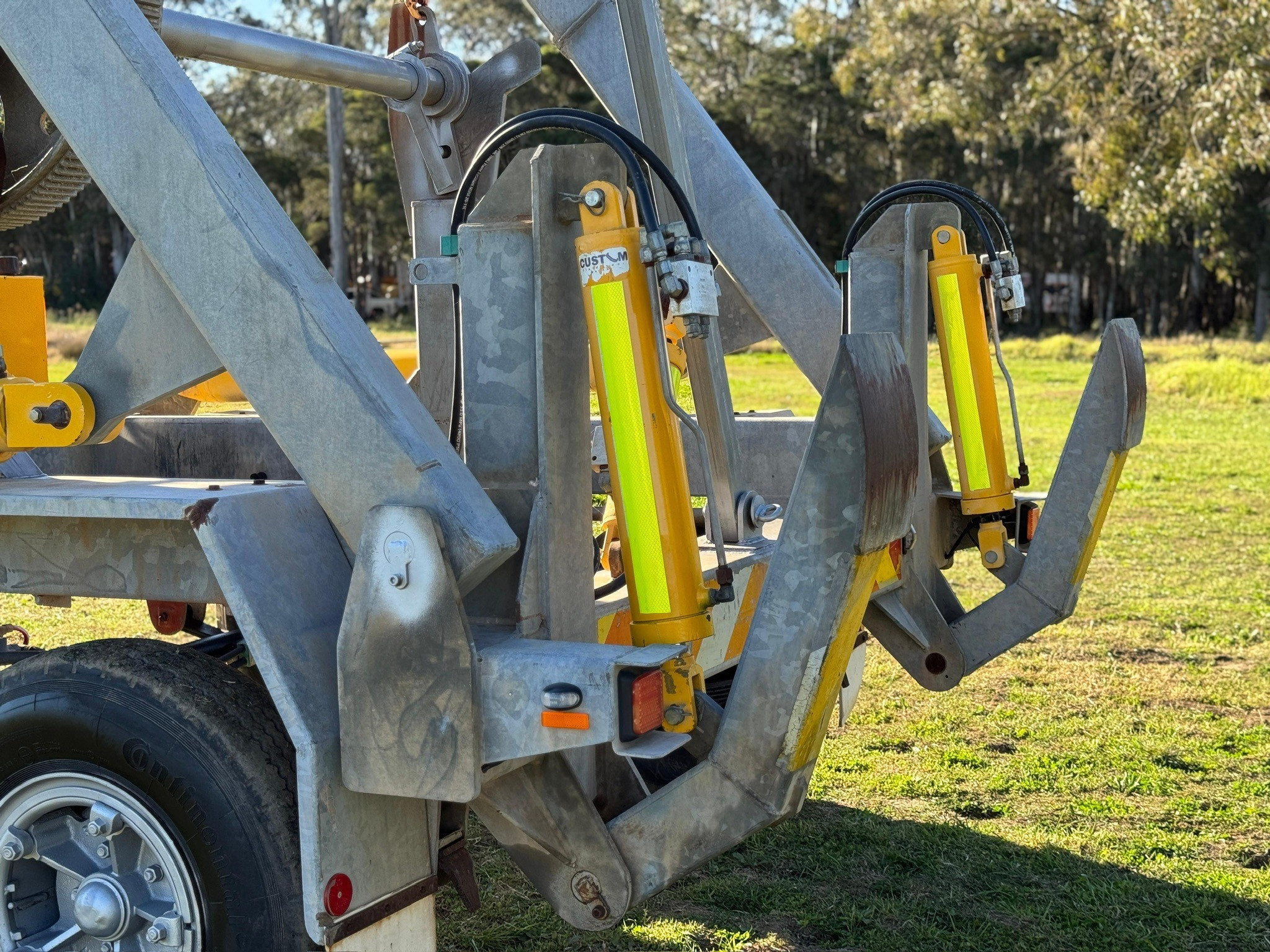 REDMOND GARY 6.5T SELF LOADING CABLE DRUM TRAILER image 7