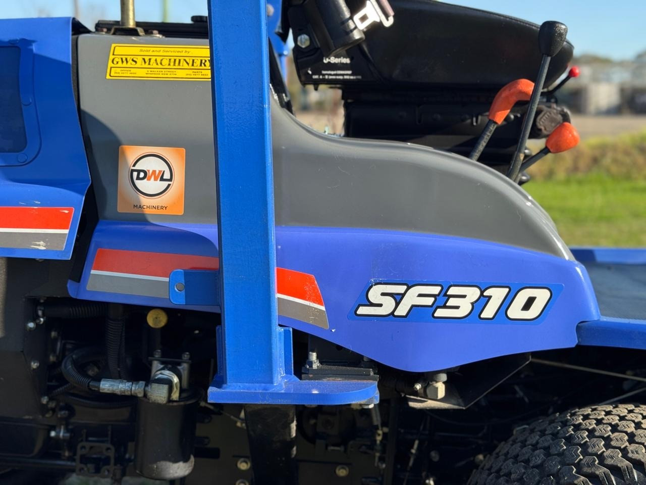 ISEKI SF310 DIESEL OUT FRONT DECK RIDE ON LAWN MOWER TORO KUBOTA image 13