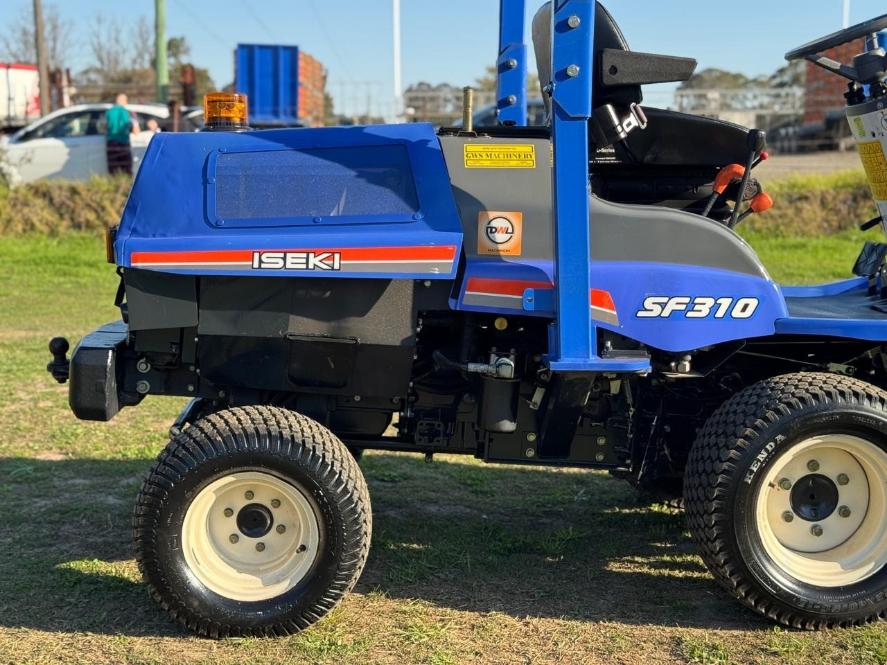 ISEKI SF310 DIESEL OUT FRONT DECK RIDE ON LAWN MOWER TORO KUBOTA image 16