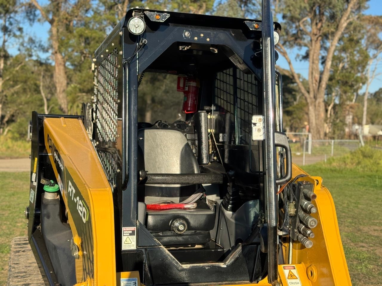 2021 ASV RT120 5.5T 120HP TRACK SKID STEER LOADER BOBCAT KUBOTA CASE TEREX ASV CATERPILLAR image 10