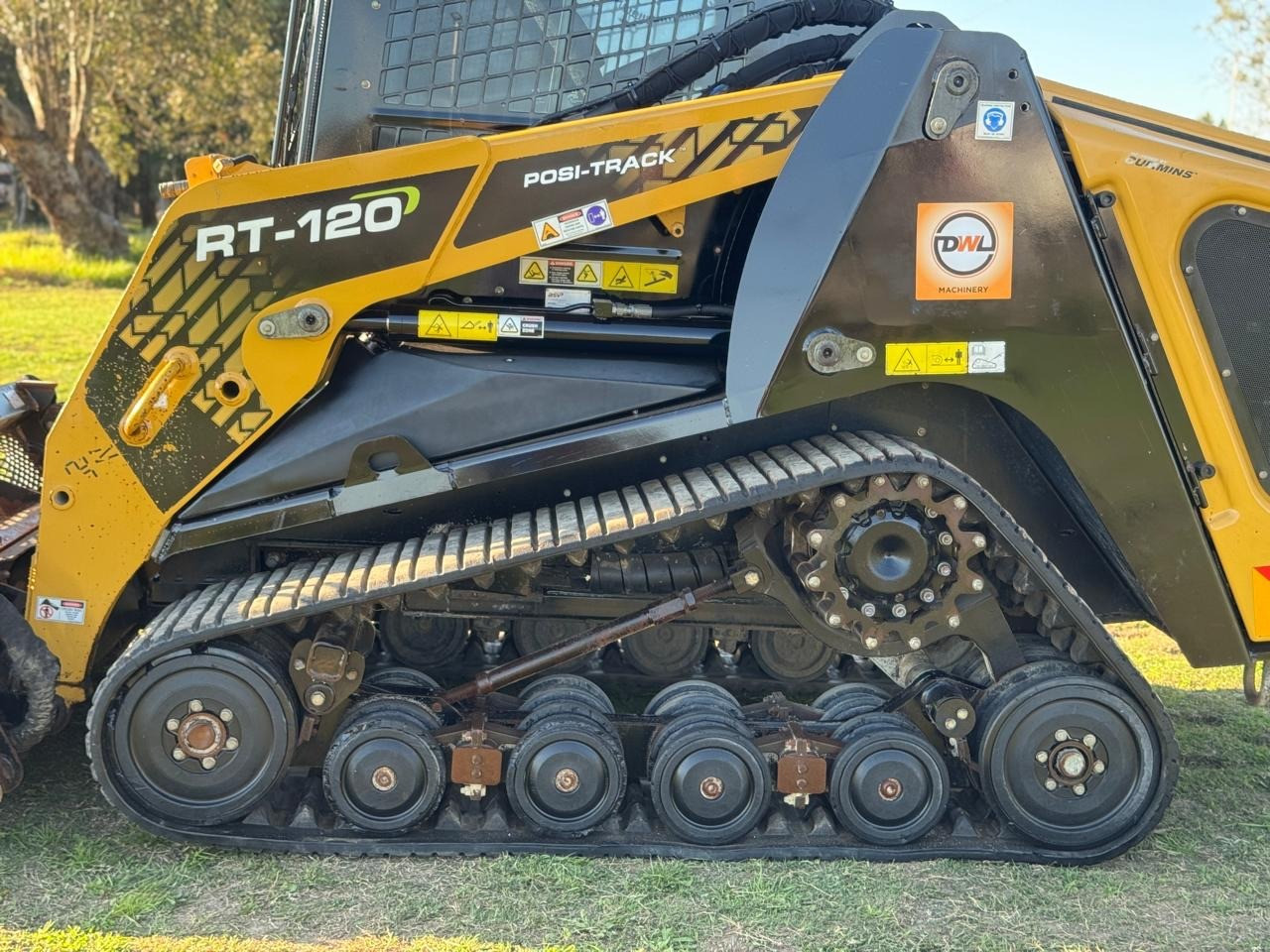 2021 ASV RT120 5.5T 120HP TRACK SKID STEER LOADER BOBCAT KUBOTA CASE TEREX ASV CATERPILLAR image 18