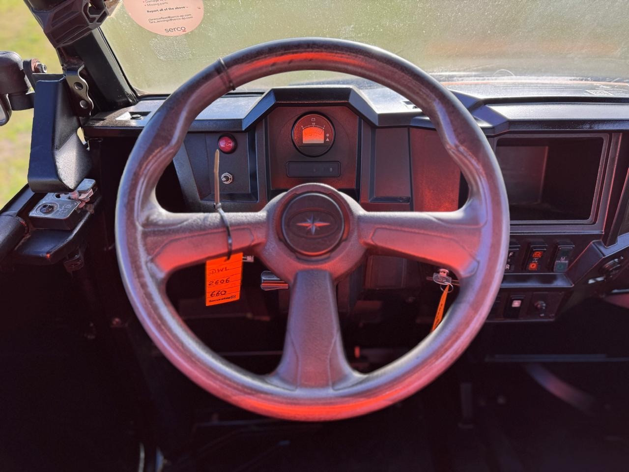 MANITOU M-X70 DIESEL ROUGH ALL TERRAIN 4WD FORKLIFT MATERIAL HANDLER image 9
