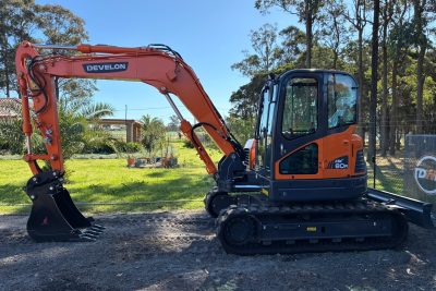 DEVELON DX80R 8.4T TRACKED EXCAVATOR