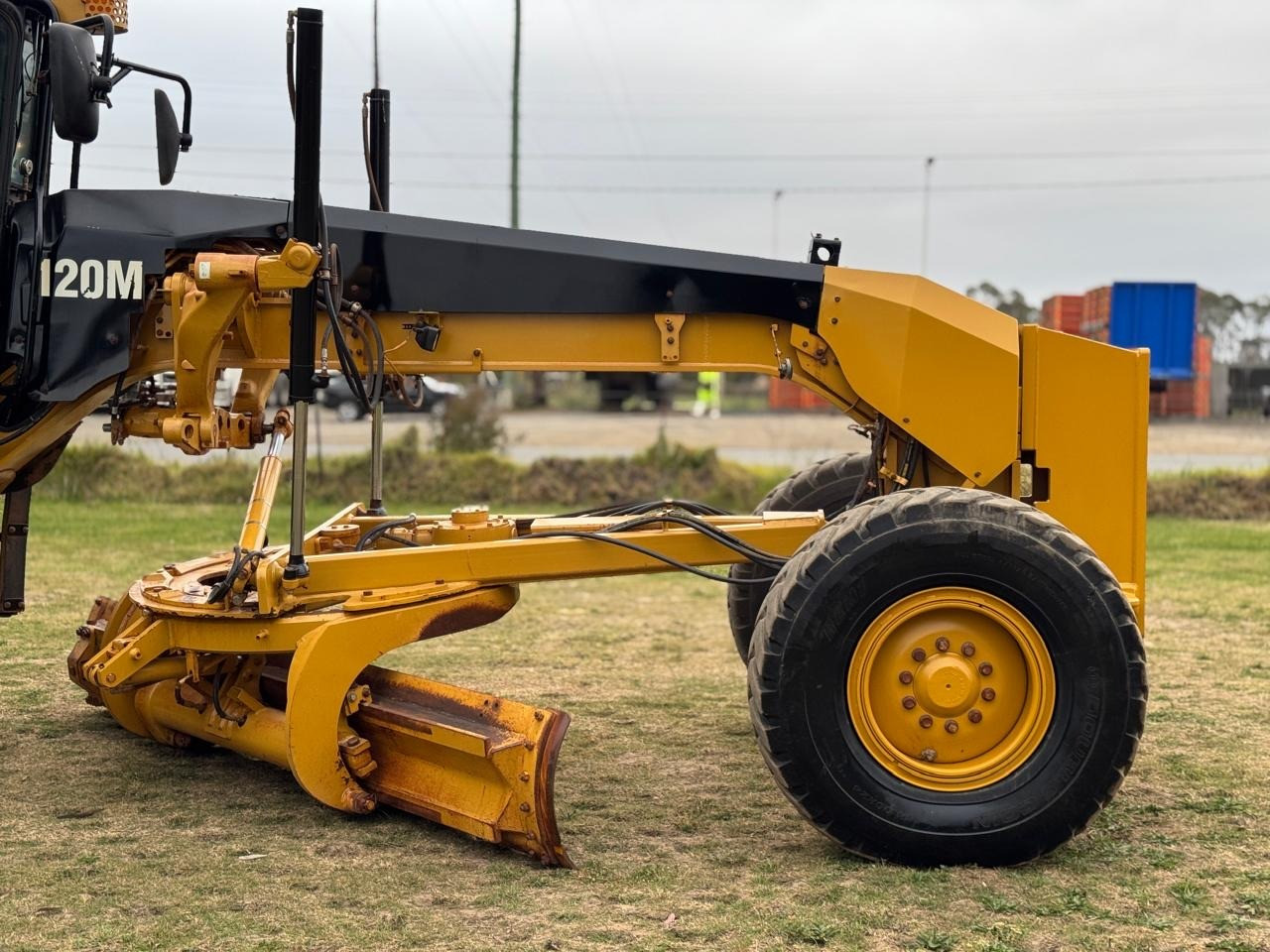 CATERPILLAR 120M VHP PLUS ARTICULATED GRADER VOLVO JOHN DEERE DOZER image 19