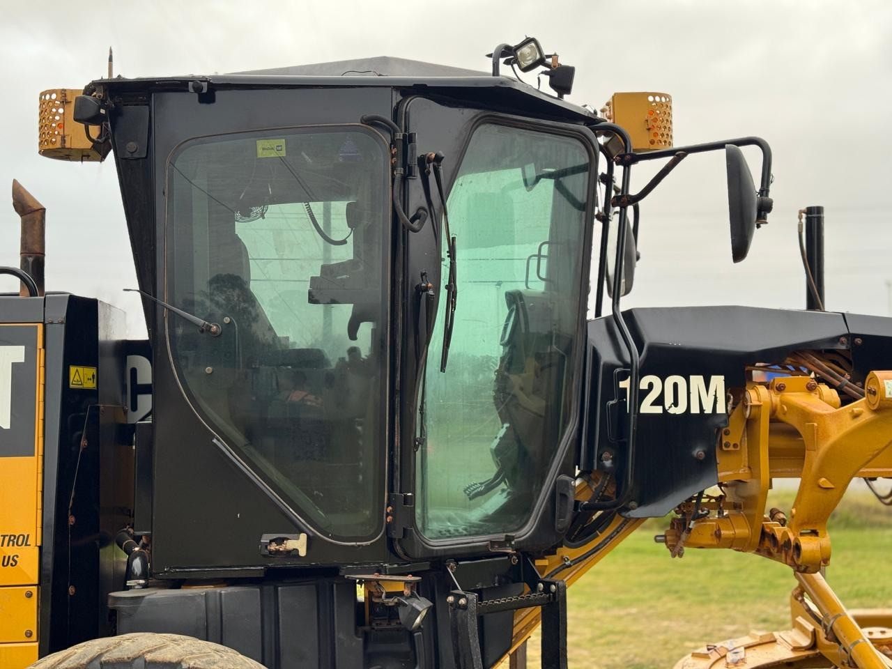 CATERPILLAR 120M VHP PLUS ARTICULATED GRADER VOLVO JOHN DEERE DOZER image 13