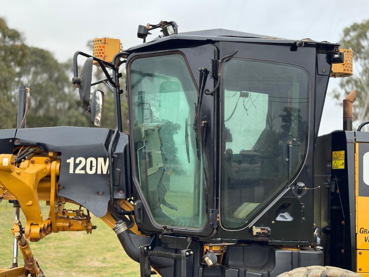 CATERPILLAR 120M VHP PLUS ARTICULATED GRADER VOLVO JOHN DEERE DOZER image 14