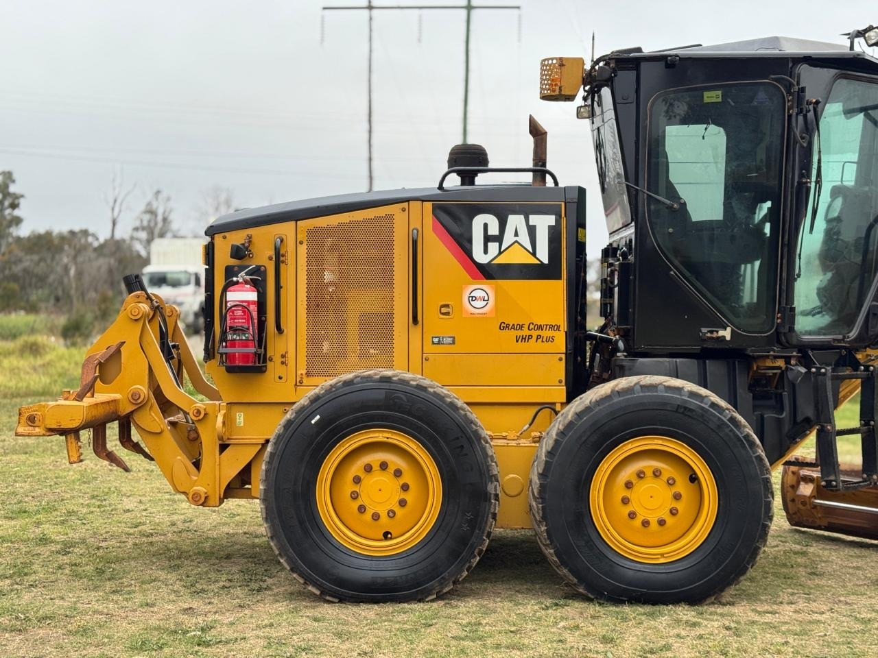CATERPILLAR 120M VHP PLUS ARTICULATED GRADER VOLVO JOHN DEERE DOZER image 25