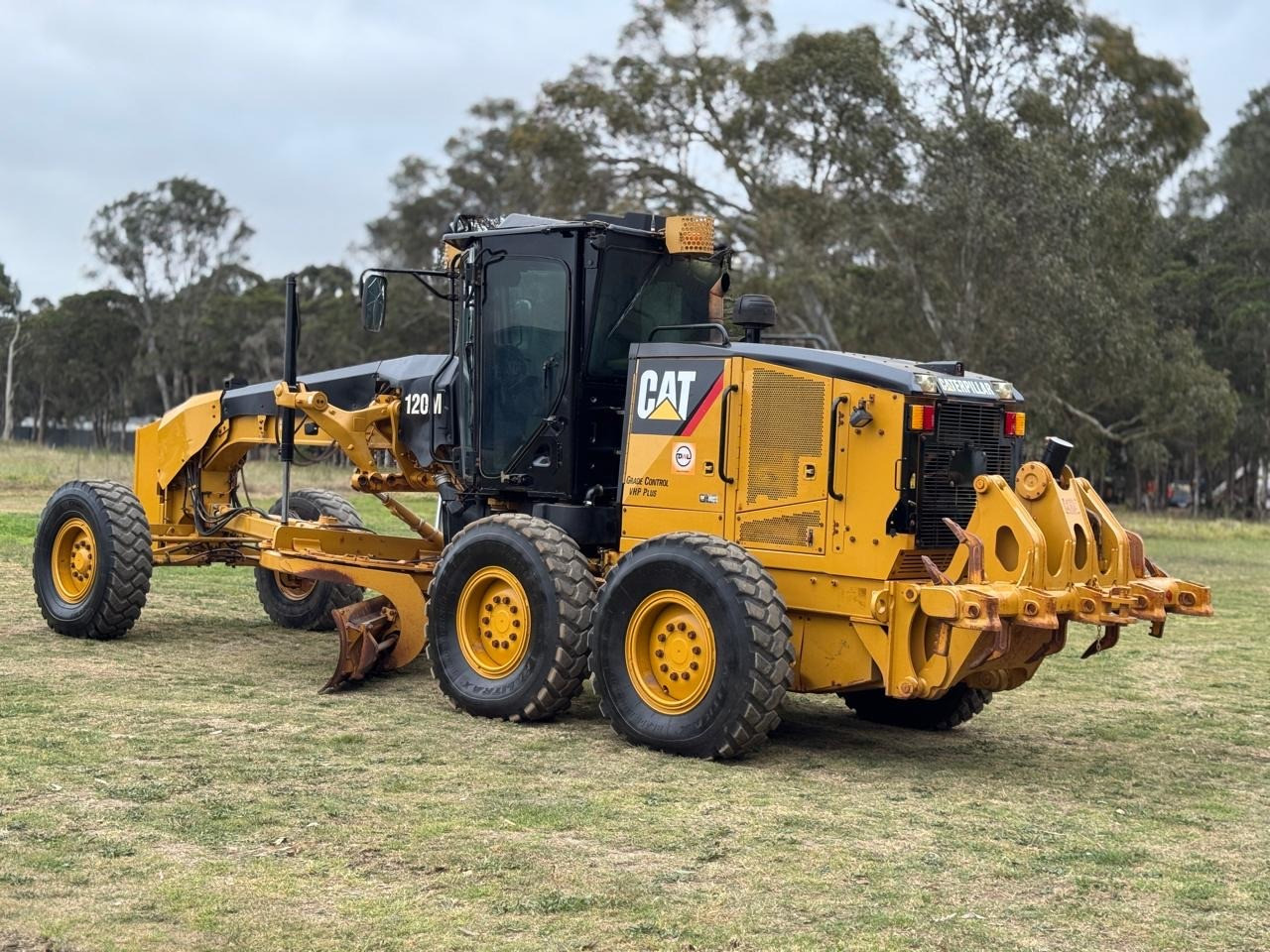 CATERPILLAR 120M VHP PLUS ARTICULATED GRADER VOLVO JOHN DEERE DOZER image 3