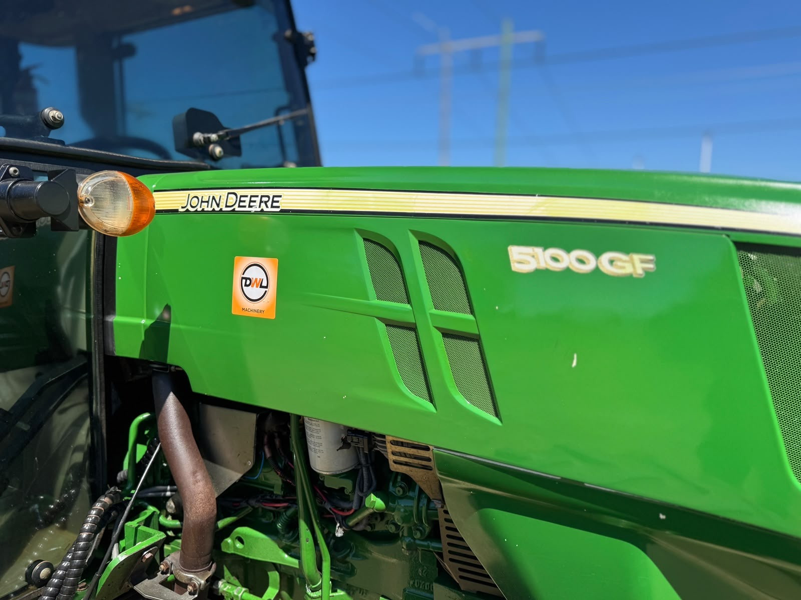 JOHN DEERE 5100GF 4WD/4X4 100HP A/C CABIN TRACTOR KUBOTA CASE NEW HOLLAND MASSEY FERGUSON image 20
