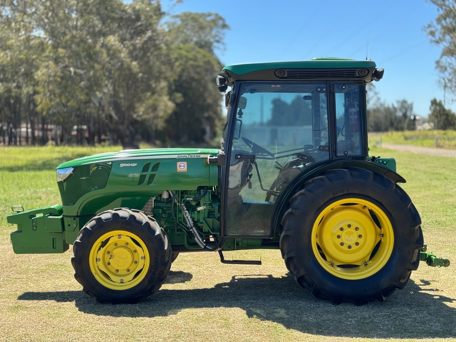 JOHN DEERE 5100GF 4WD/4X4 100HP A/C CABIN TRACTOR KUBOTA CASE NEW HOLLAND MASSEY FERGUSON image 5