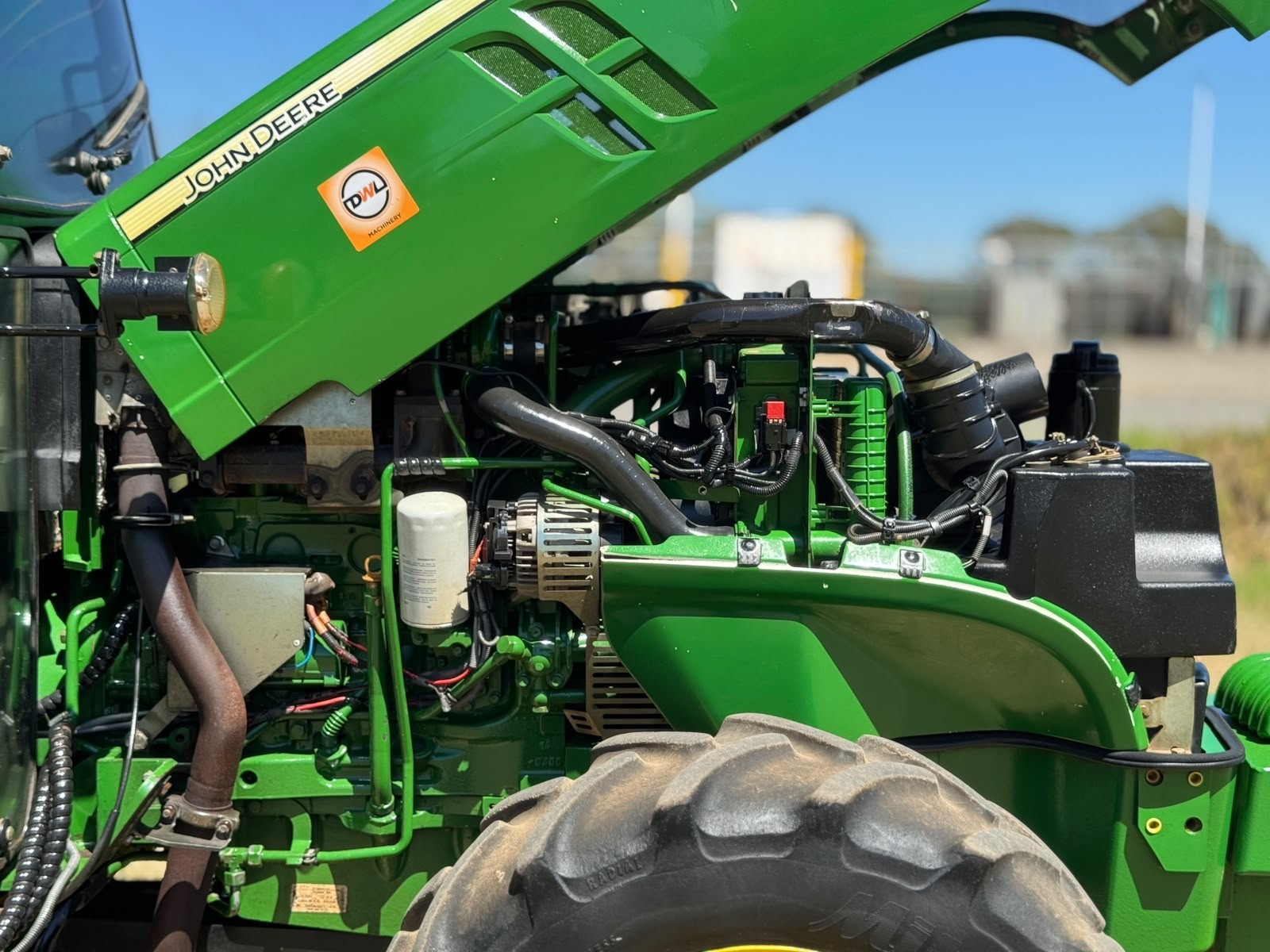 JOHN DEERE 5100GF 4WD/4X4 100HP A/C CABIN TRACTOR KUBOTA CASE NEW HOLLAND MASSEY FERGUSON image 9