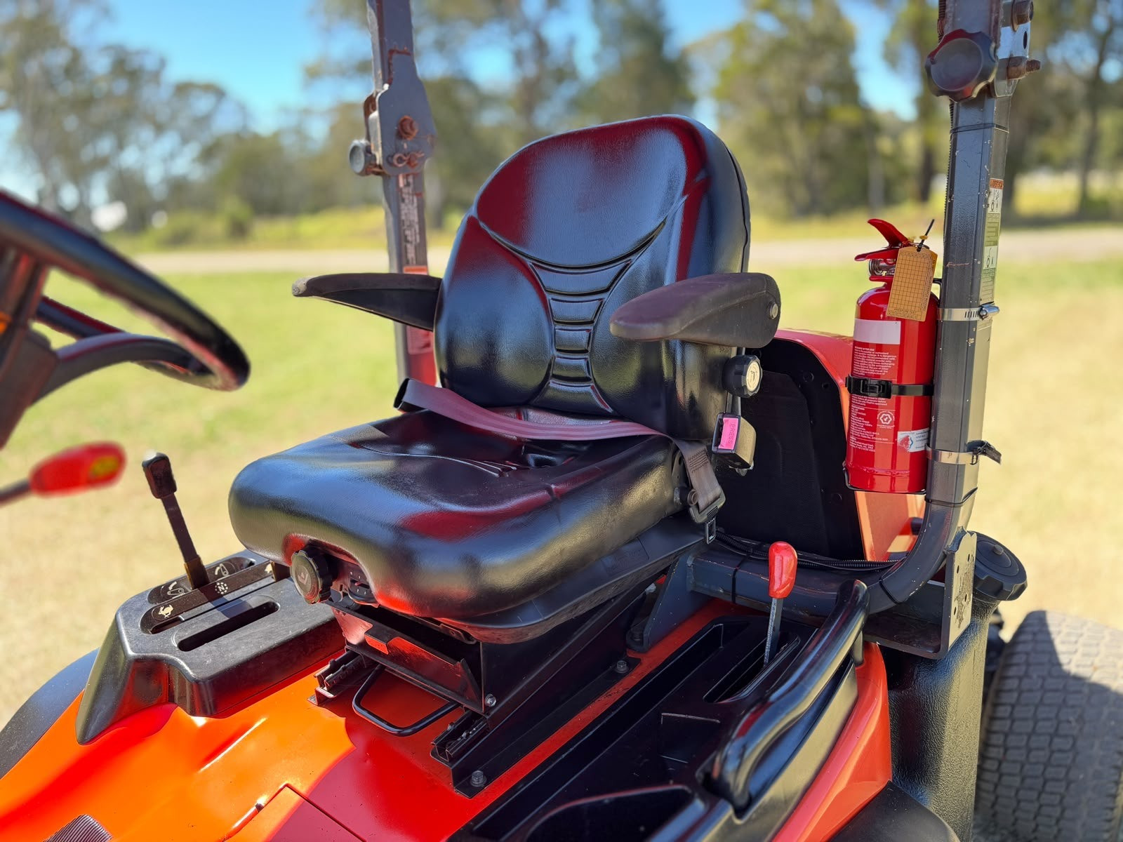 KUBOTA F3690 DIESEL OUT FRONT DECK RIDE ON LAWN MOWER TORO JOHN DEERE image 7