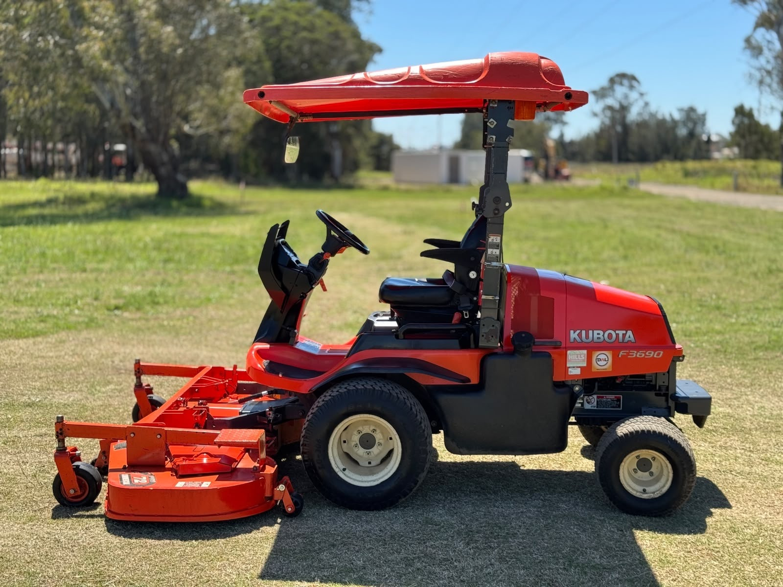KUBOTA F3690 DIESEL OUT FRONT DECK RIDE ON LAWN MOWER TORO JOHN DEERE image 5