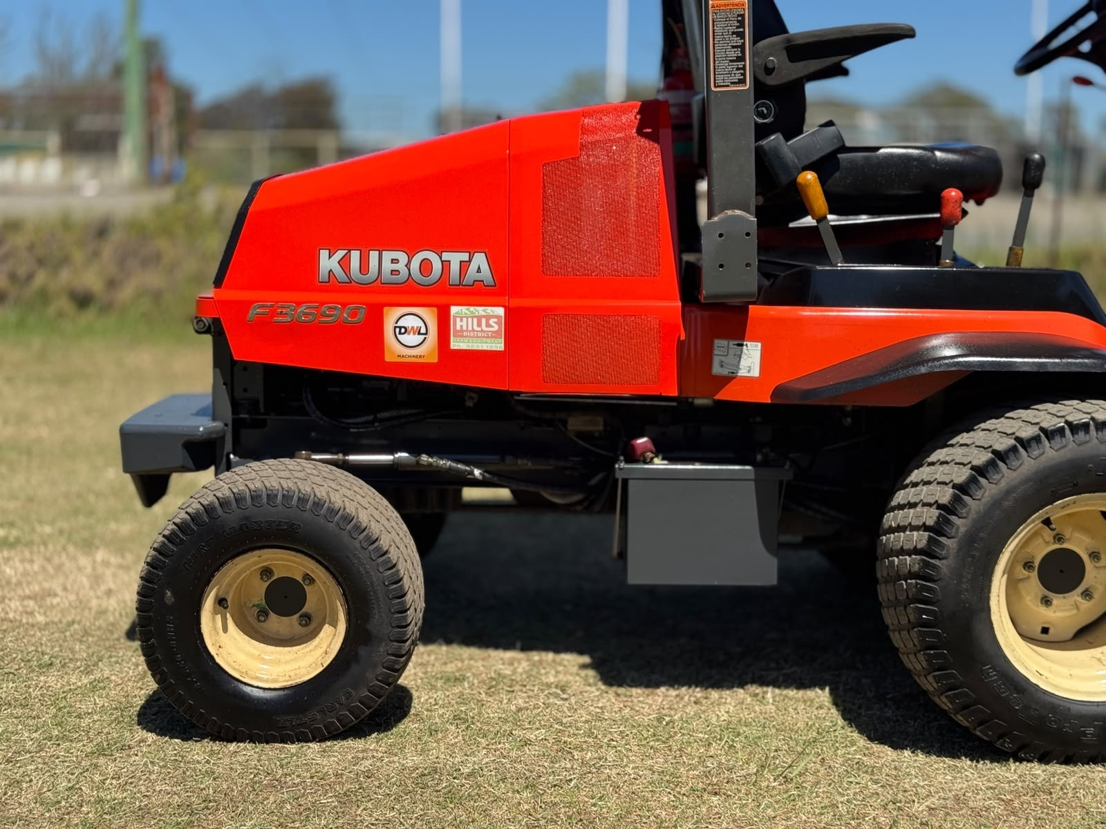 KUBOTA F3690 DIESEL OUT FRONT DECK RIDE ON LAWN MOWER TORO JOHN DEERE image 17