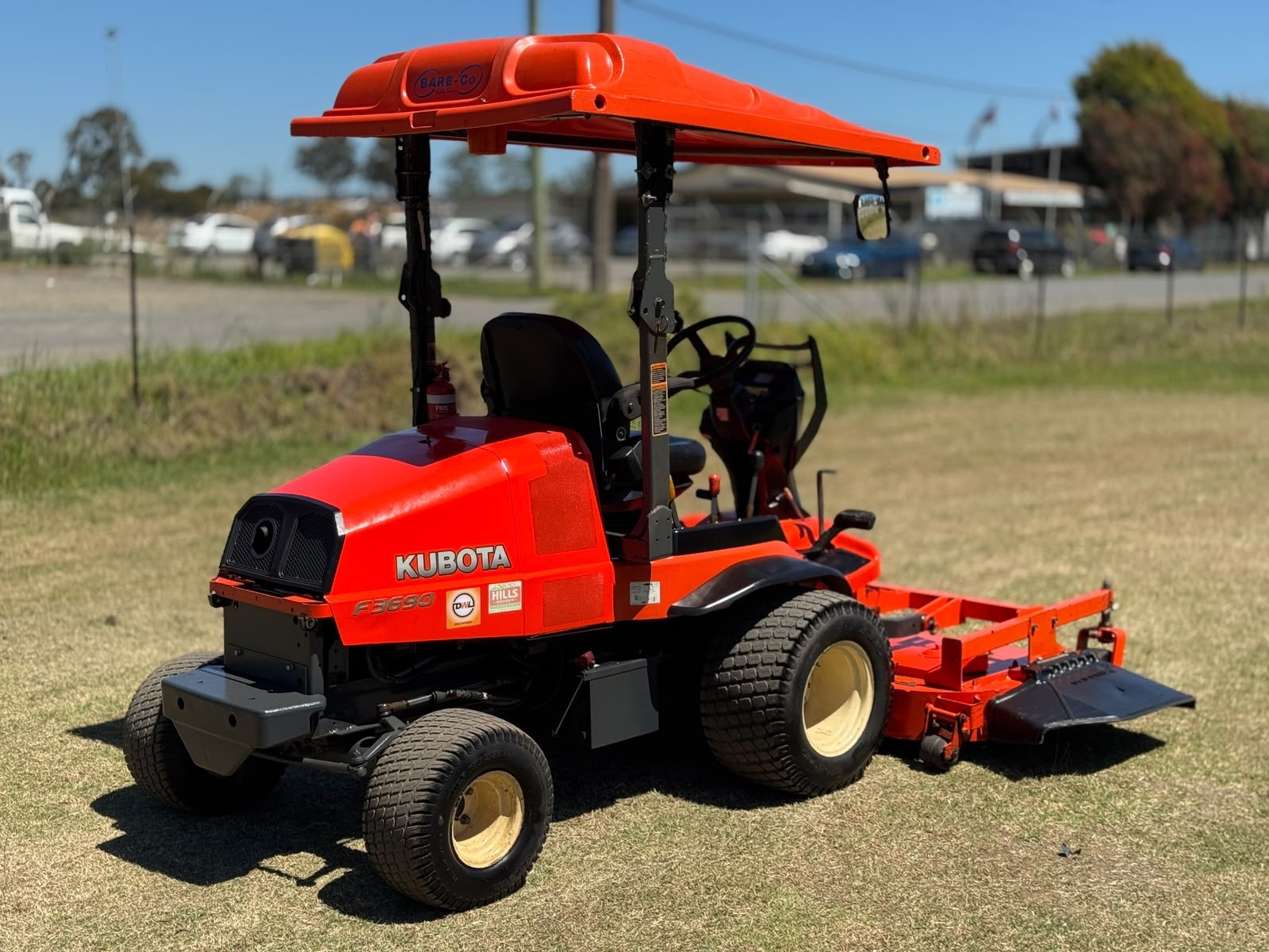 KUBOTA F3690 DIESEL OUT FRONT DECK RIDE ON LAWN MOWER TORO JOHN DEERE image 3