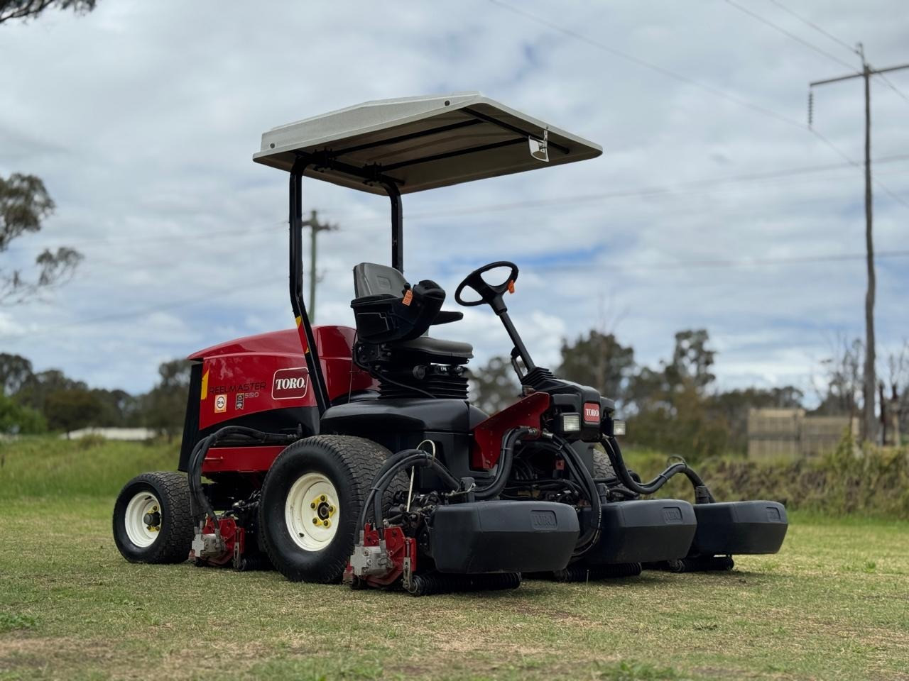TORO REELMASTER 5510 AWD REEL CYLINDER FAIRWAY GREENS COMMERCIAL DIESEL LAWN MOWER JACOBSEN image 24