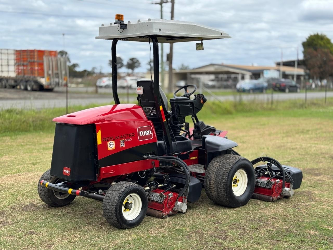 TORO REELMASTER 5510 AWD REEL CYLINDER FAIRWAY GREENS COMMERCIAL DIESEL LAWN MOWER JACOBSEN image 3