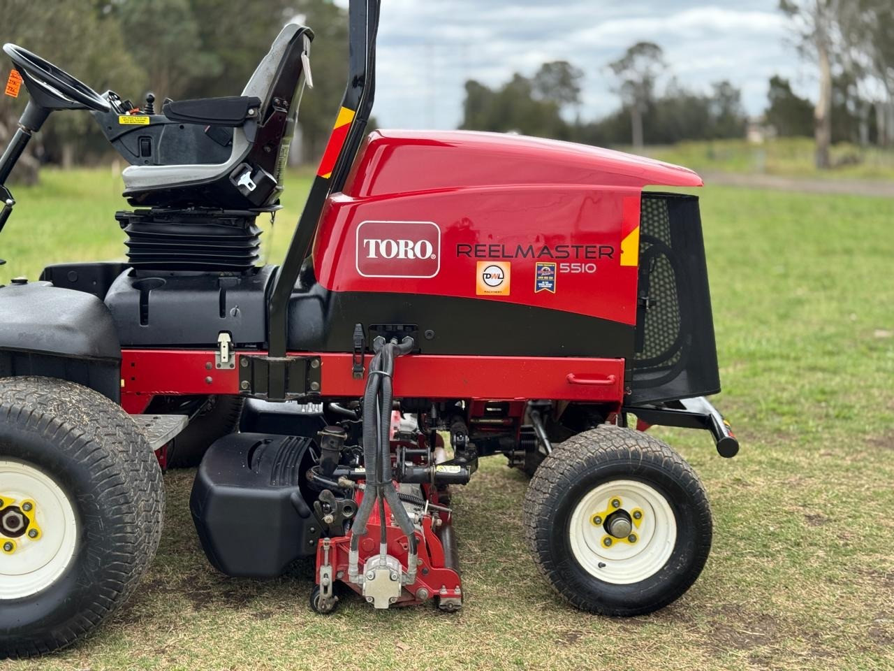 TORO REELMASTER 5510 AWD REEL CYLINDER FAIRWAY GREENS COMMERCIAL DIESEL LAWN MOWER JACOBSEN image 18