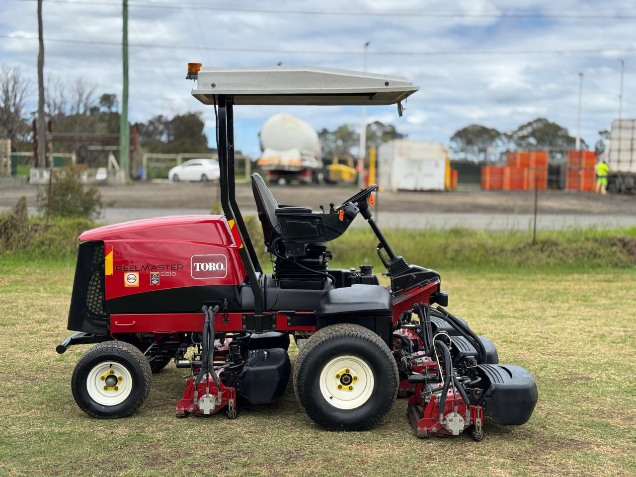 TORO REELMASTER 5510 AWD REEL CYLINDER FAIRWAY GREENS COMMERCIAL DIESEL LAWN MOWER JACOBSEN image 2