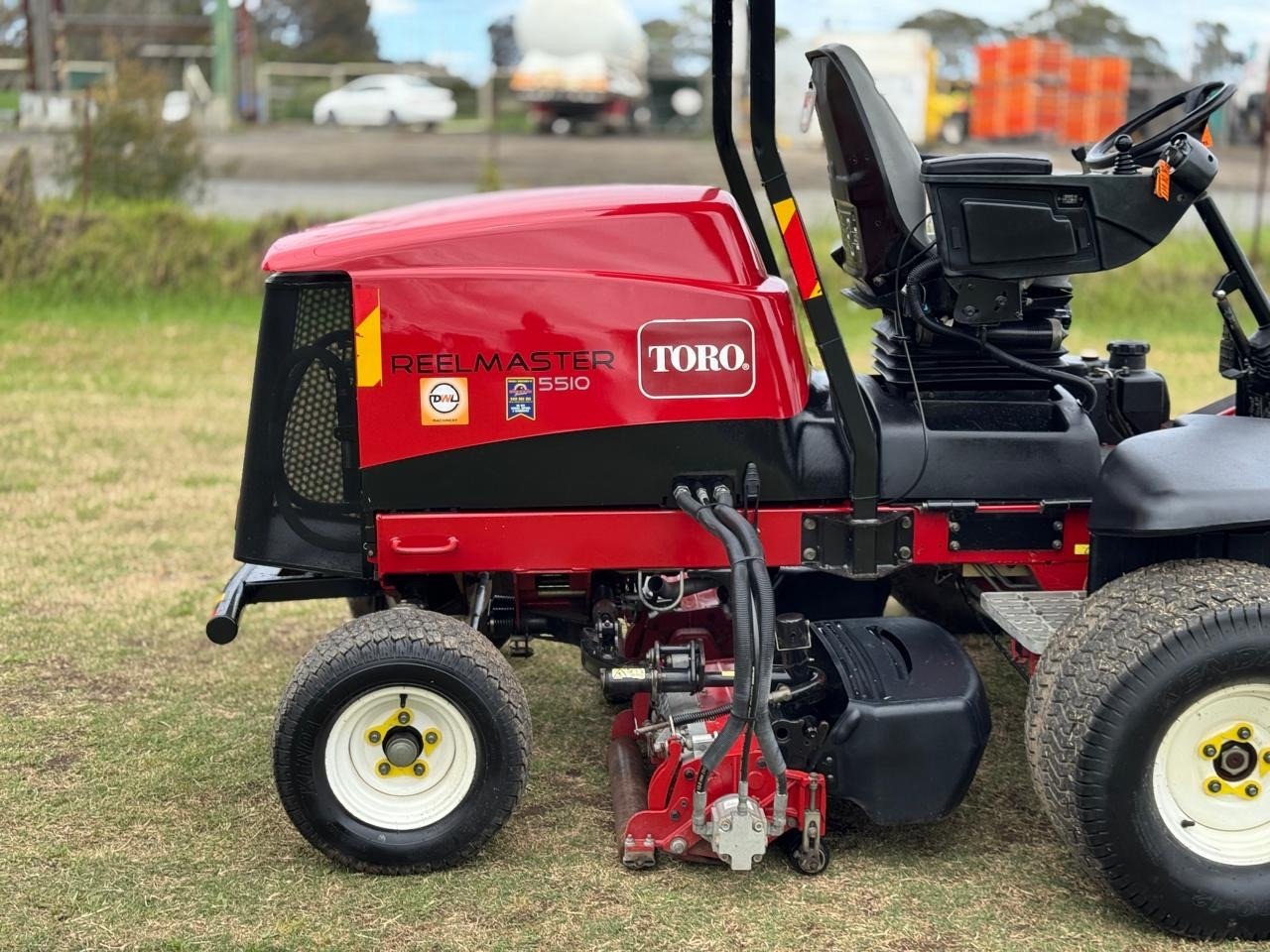 TORO REELMASTER 5510 AWD REEL CYLINDER FAIRWAY GREENS COMMERCIAL DIESEL LAWN MOWER JACOBSEN image 16