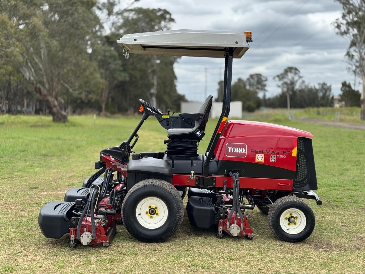 TORO REELMASTER 5510 AWD REEL CYLINDER FAIRWAY GREENS COMMERCIAL DIESEL LAWN MOWER JACOBSEN image 5