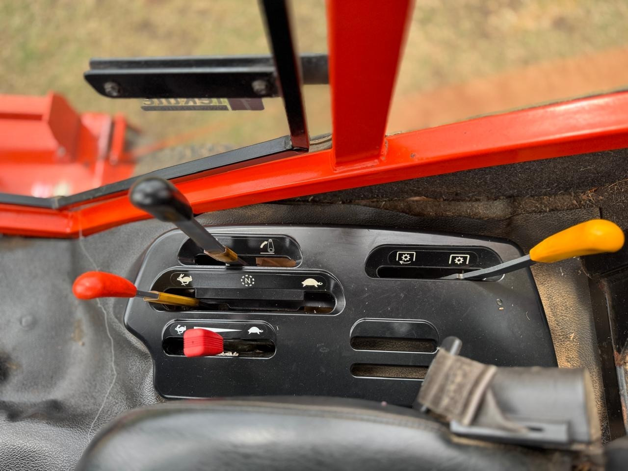 KUBOTA F3690 72 INCH DIESEL OUT FRONT DECK RIDE ON LAWN MOWER TORO JOHN DEERE image 12