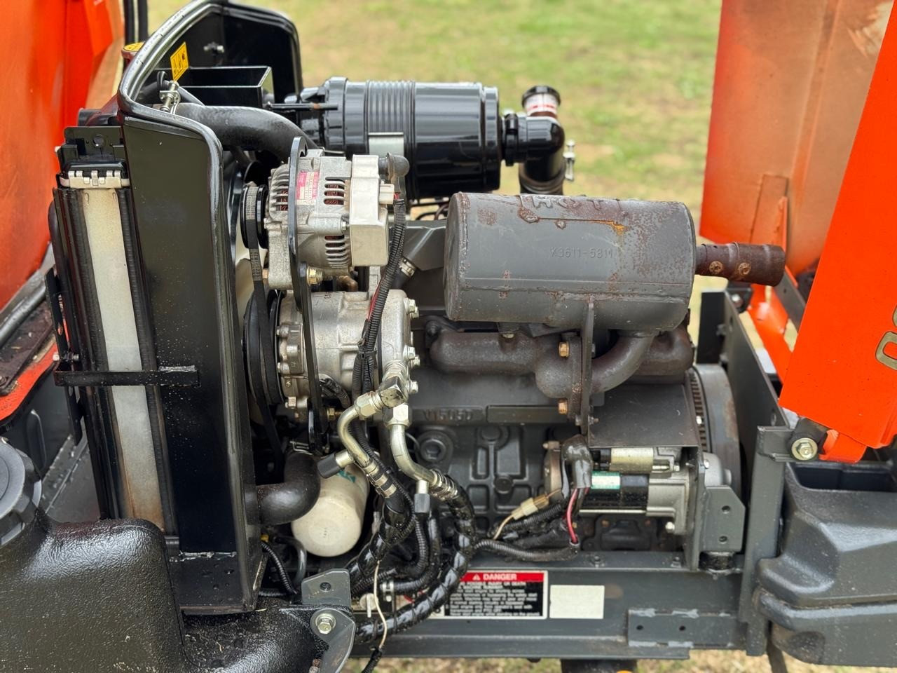 KUBOTA F3690 72 INCH DIESEL OUT FRONT DECK RIDE ON LAWN MOWER TORO JOHN DEERE image 14