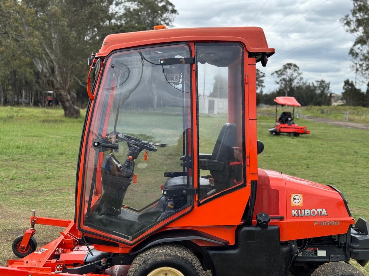KUBOTA F3690 72 INCH DIESEL OUT FRONT DECK RIDE ON LAWN MOWER TORO JOHN DEERE image 20