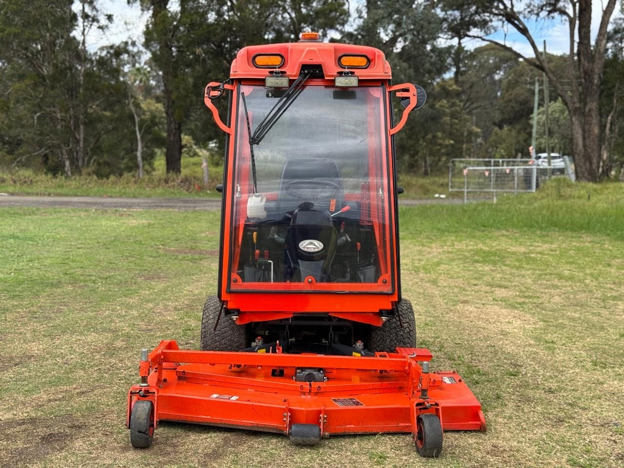 KUBOTA F3690 72 INCH DIESEL OUT FRONT DECK RIDE ON LAWN MOWER TORO JOHN DEERE image 23