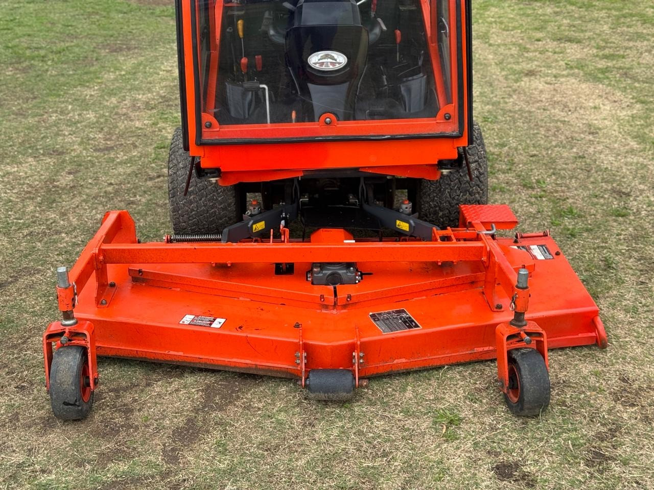KUBOTA F3690 72 INCH DIESEL OUT FRONT DECK RIDE ON LAWN MOWER TORO JOHN DEERE image 15