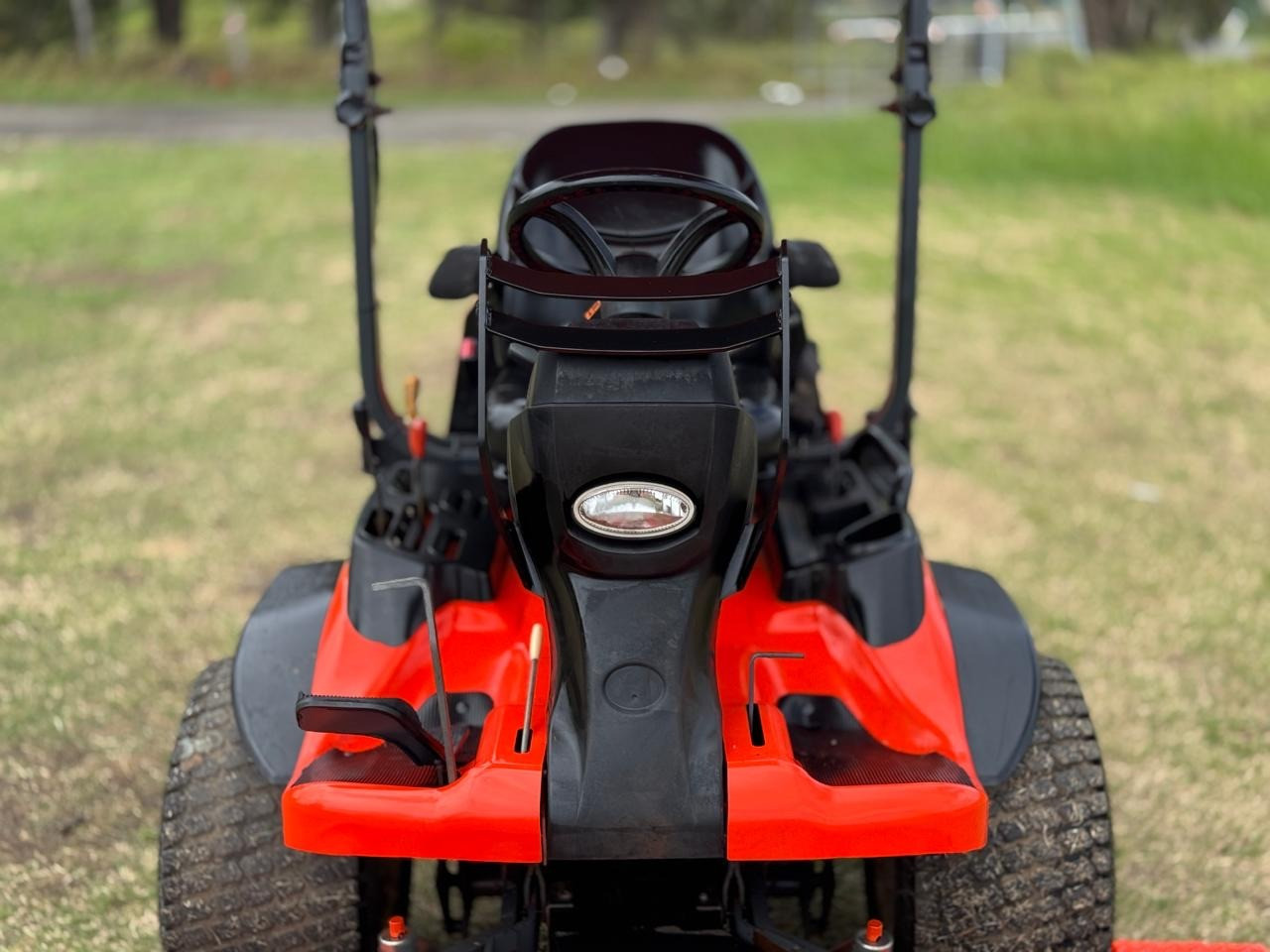 KUBOTA F3690 72 INCH DIESEL OUT FRONT DECK RIDE ON LAWN MOWER TORO JOHN DEERE image 12
