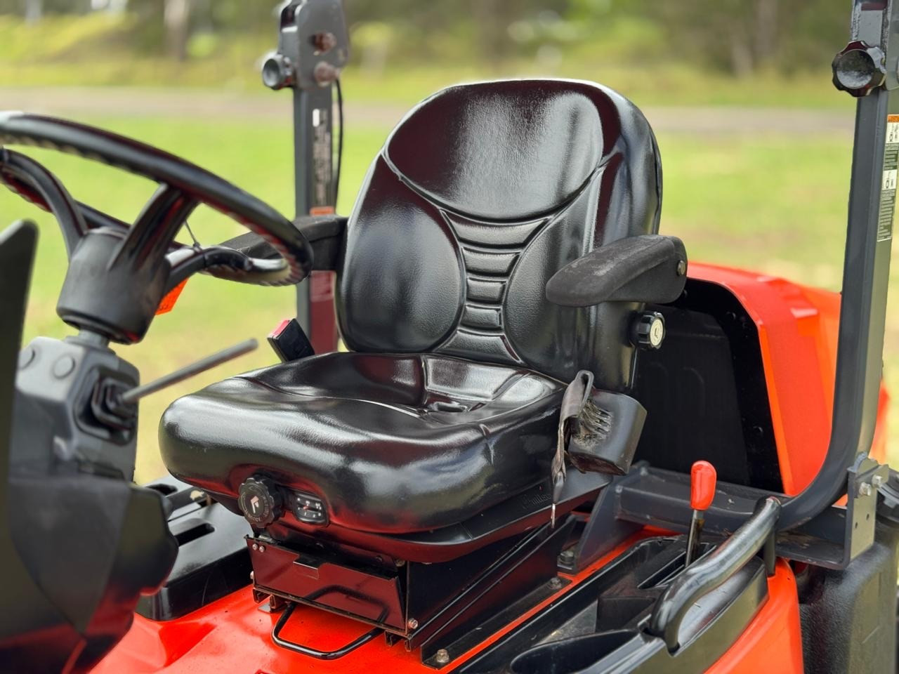KUBOTA F3690 72 INCH DIESEL OUT FRONT DECK RIDE ON LAWN MOWER TORO JOHN DEERE image 8