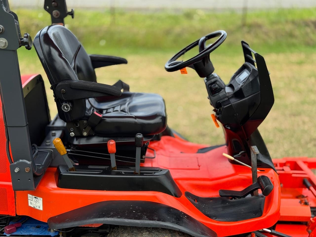 KUBOTA F3690 72 INCH DIESEL OUT FRONT DECK RIDE ON LAWN MOWER TORO JOHN DEERE image 7